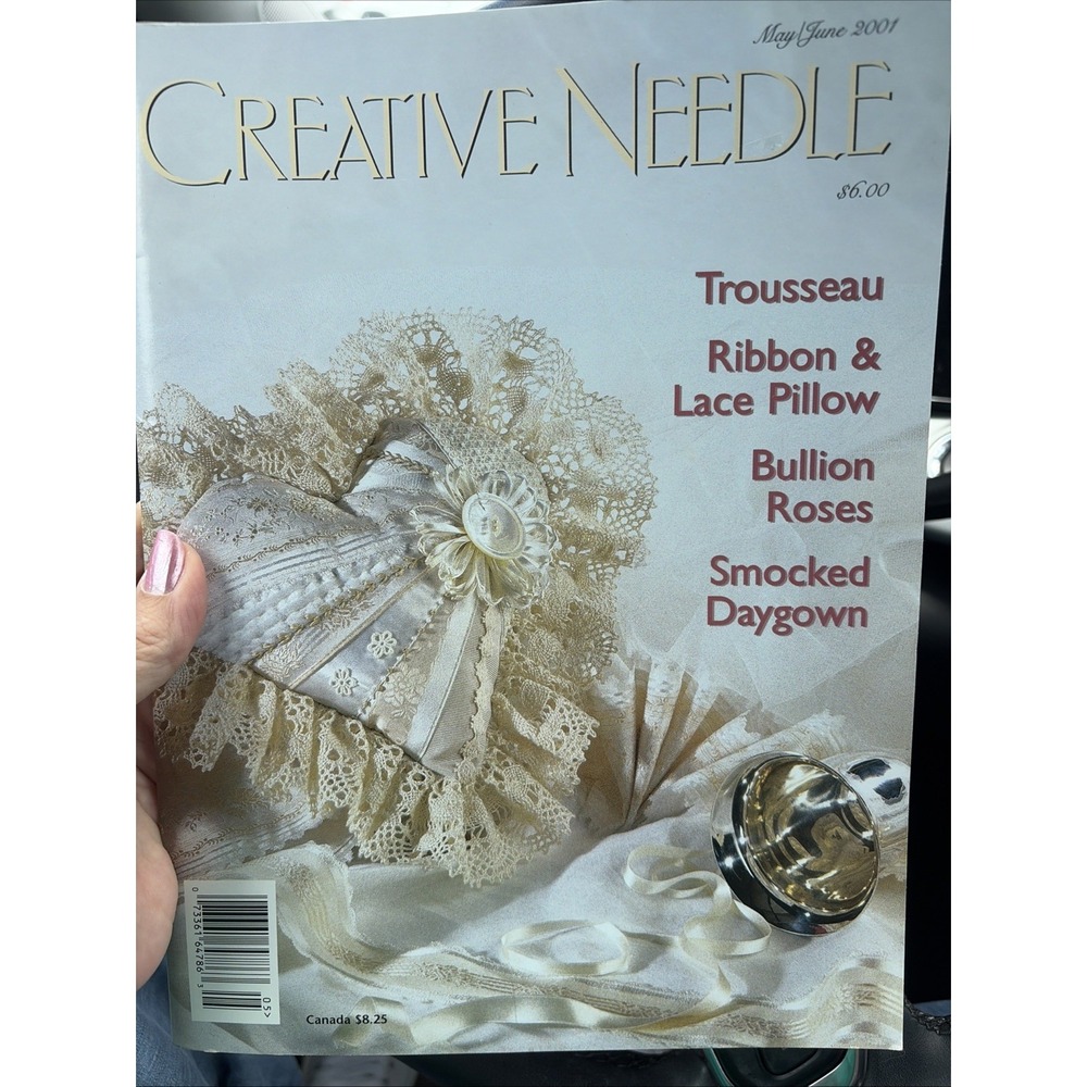 Creative Needle Magazines May June  2001 Trousseau Nightgown Smocked Day Gown